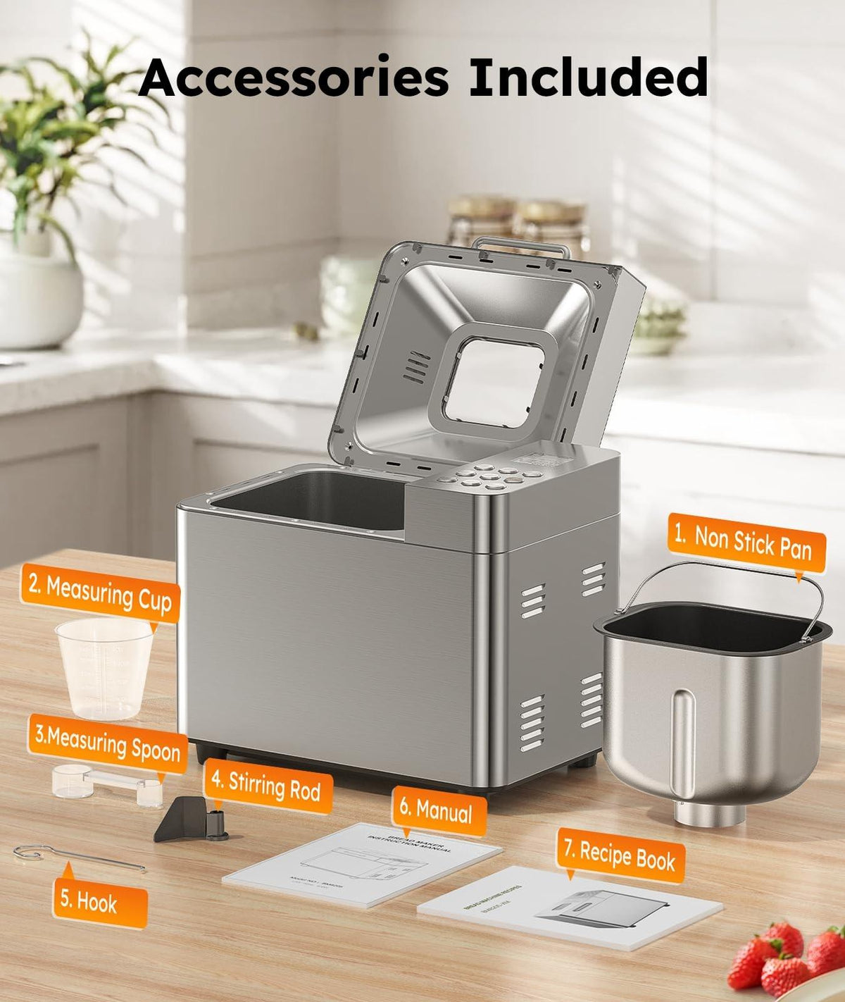 17-in-1 Bread Maker-2LB Bread Maker Machine
