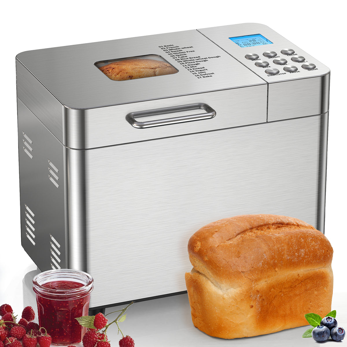 17-in-1 Bread Maker-2LB Bread Maker Machine